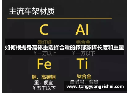 如何根据身高体重选择合适的棒球球棒长度和重量